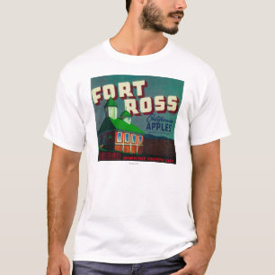Kiste LabelSebastopol, CA FortRoss Apple T-Shirt