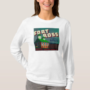 Kiste LabelSebastopol, CA FortRoss Apple T-Shirt