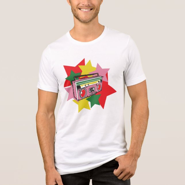 Kiste Tri-Blend Shirt (Vorderseite)