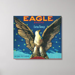 Kisten-Aufkleber Eagles Apple Leinwanddruck