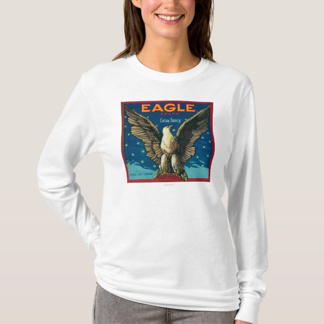Kisten-Aufkleber Eagles Apple T-Shirt (Vorderseite)