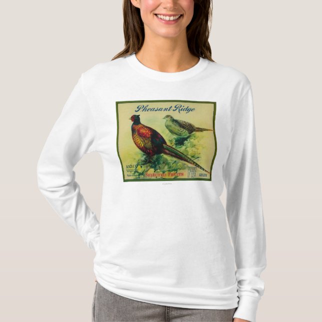 Kisten-Aufkleber Fasan-Ridges Apple T-Shirt (Vorderseite)