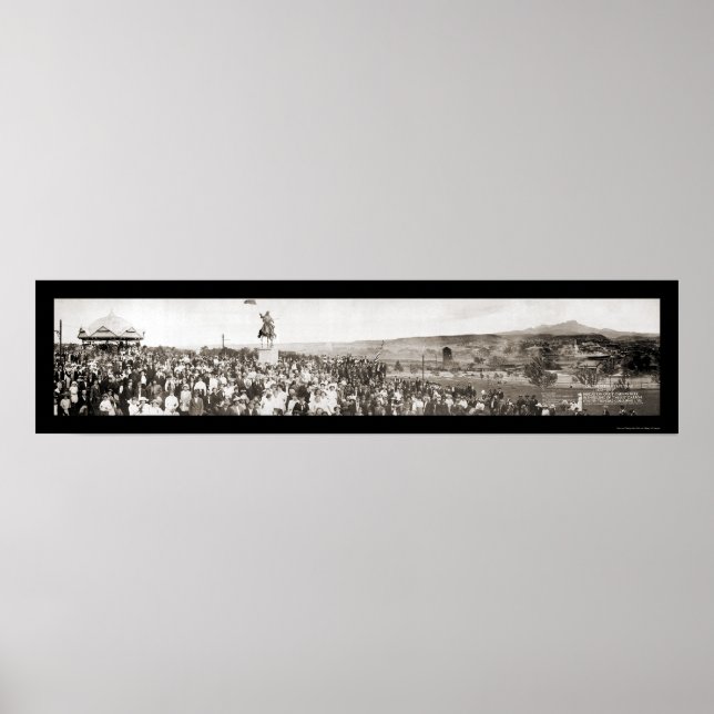 Kit Carson Dedication Foto 1913 Poster (Vorne)