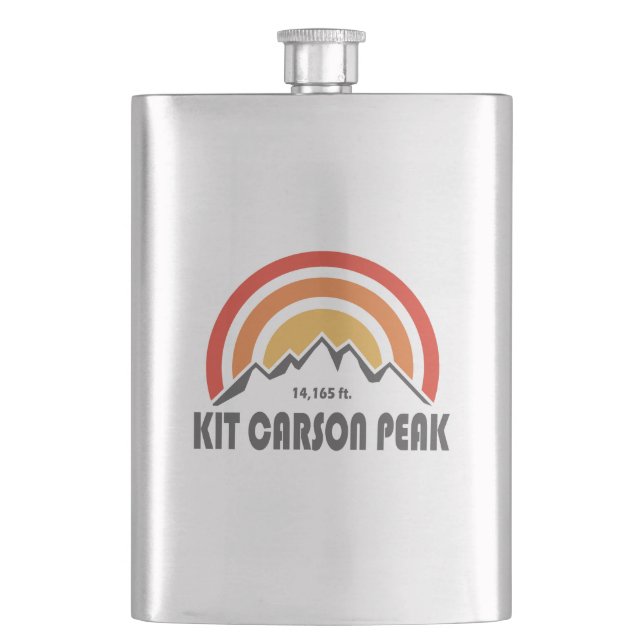 Kit Carson Peak Flachmann (Vorderseite)