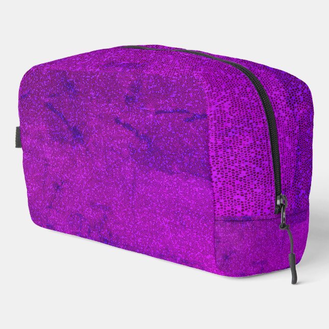 Kit Dopp Magenta Imprimé Coupe Sac À Coudre Bruyan (Coin droit)