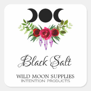 Kit épell de sel noir Étiquettes