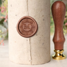Monogramme personnalisé de flocon de neige