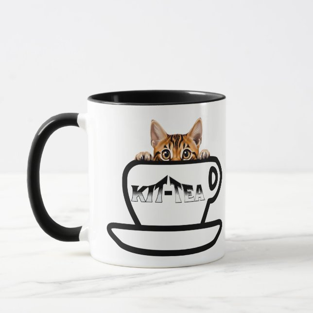 Kit-Thé 15oz Mug : Exclusivement pour les Amoureux (Gauche)