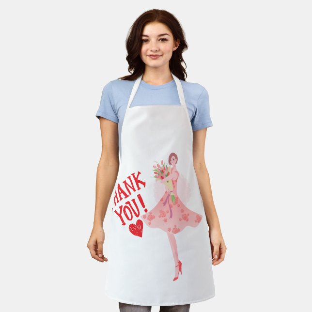 Kitchen apron  schürze (Getragen)