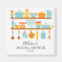 Kitchen Brautparty Favor Magnet