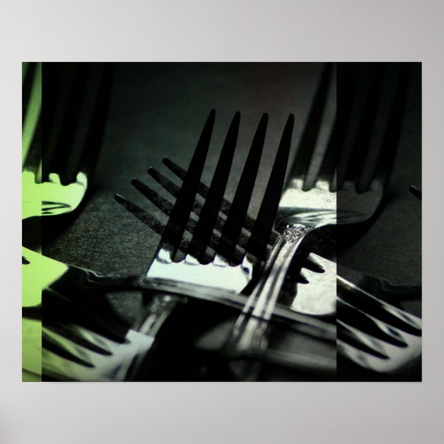 Kitchen Forks Poster (Vorne)