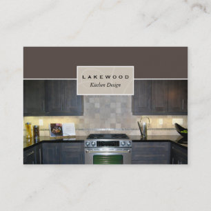 Kitchen Foto Business Card Tauchen Visitenkarte