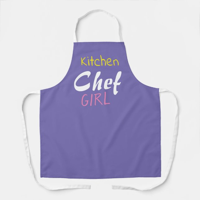 Kitchen Koch Girl Schürze (Vorderseite)
