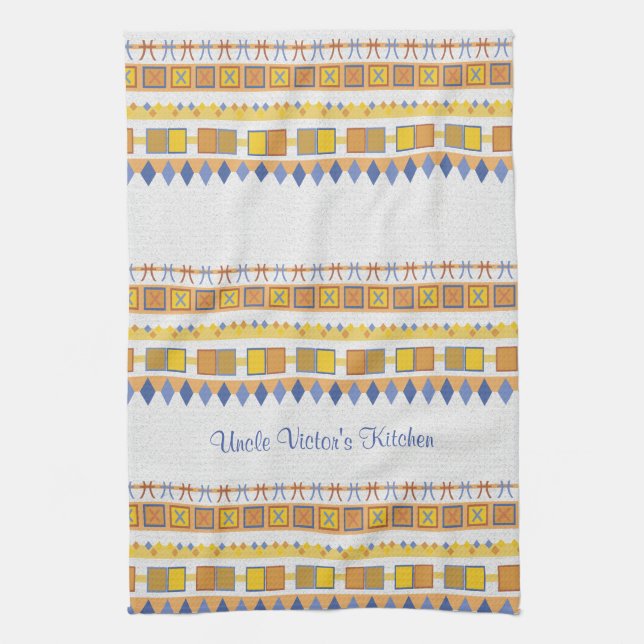 Kitchen lebhaften Muster-Onkels Handtuch (Vertikal)