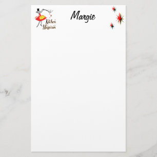 Kitchen Magician Custom Retro Art Stationierung Briefpapier