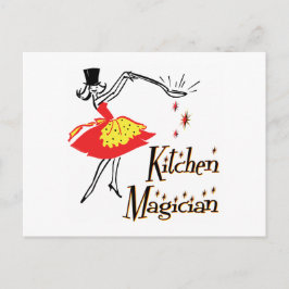 Kitchen Magician Custom Retro Rezept Karte