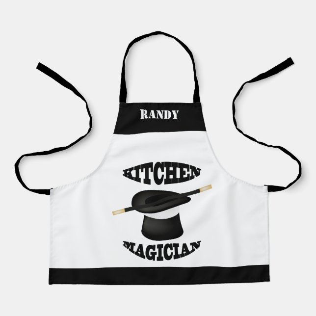 Kitchen Magician Koch Koch Custom Kids Schürze (Vorderseite)
