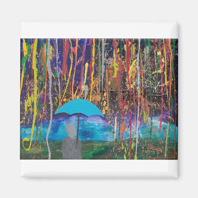 Kitchen Magnet Kunstmalerei Drucken (Vorne)