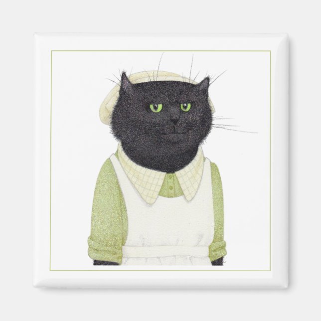 KITCHEN MAID CAT Square Magnet II (Vorne)