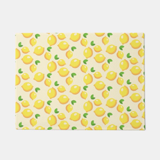 Kitchen Mat Kitchen Floor Mat Lemon Lemons Fußmatte (Vorderseite)