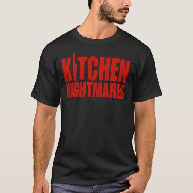 Kitchen Nightmares Red Logo Essential T - Shirt (Vorderseite)