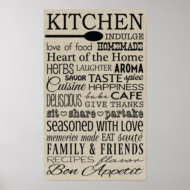 Kitchen Poster (Vorne)