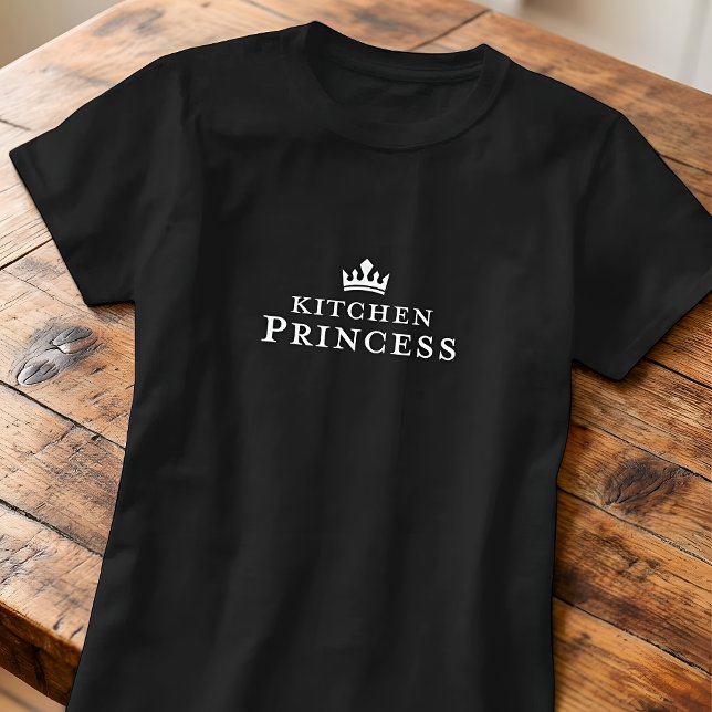 Kitchen Princess Pickleball Cute Crown Gift T-Shirt (Von Creator hochgeladen)