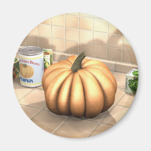 Kitchen Pumpkin Magnet
