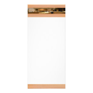 Kitchen Rack Card Werbekarte