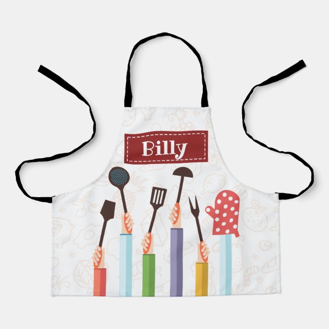 Kitchen Stuff Red Schürze (Vorderseite)