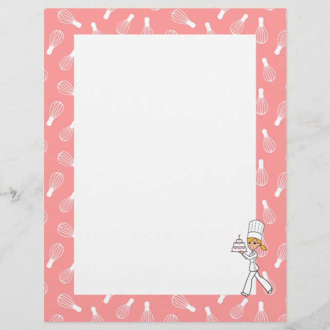 Kitchen Themed Art Reciets Sheets (Vorderseite)