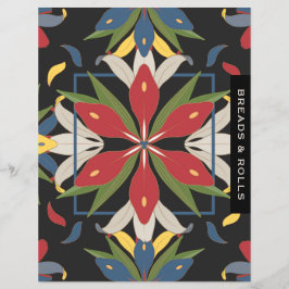 Kitchen Tile Recipe Divider | Breads & Rolls