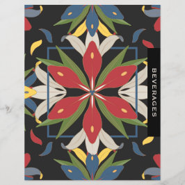 Kitchen Tile Rezept Binder Divider | Getränke