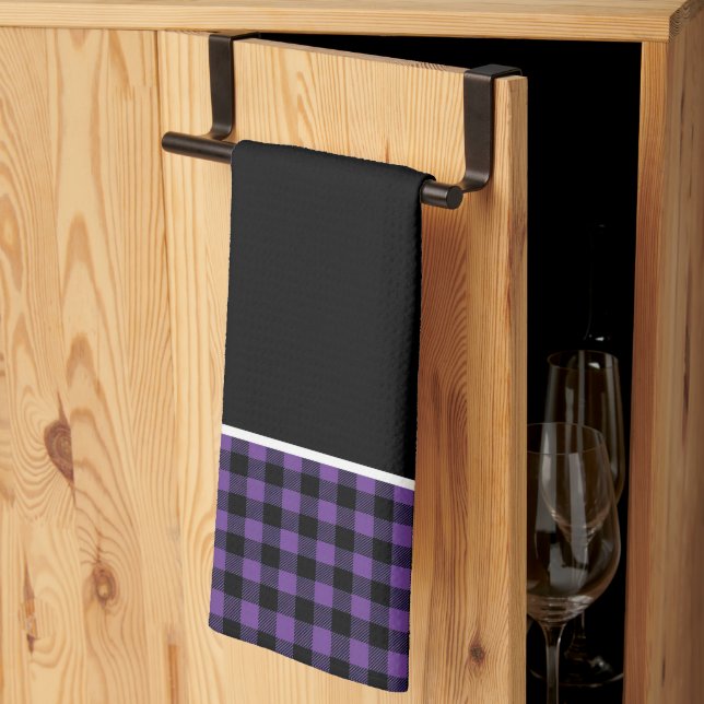 Kitchen Towel-Buffalo Plaid Geschirrtuch (Drittel gefaltet)