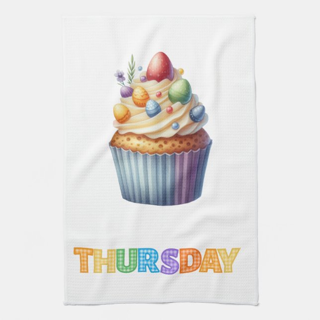 Kitchen Towels-Days Of The Week Kitchen Towel Set Geschirrtuch (Vertikal)