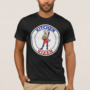 Kitchen Vixen Herren T - Shirt Black