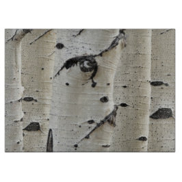 Kitchen White Birch Bark Cutting Board Schneidebrett