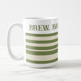 Kitchen Witch Brau Backe Verhexe Grüner Becher Kaffeetasse