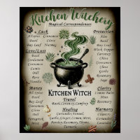 Kitchen Witchery Magical Herbs Correspondenz