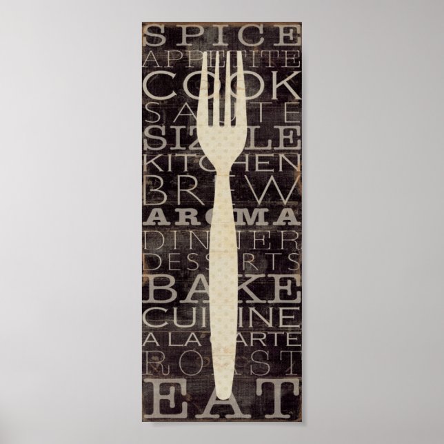 Kitchen Words Poster (Vorne)