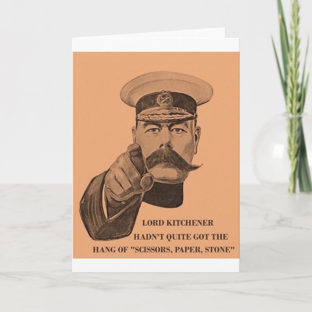 Kitchener Greetings Card Karte (Vorderseite)