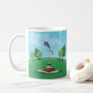 Kite Flying design Café Mug