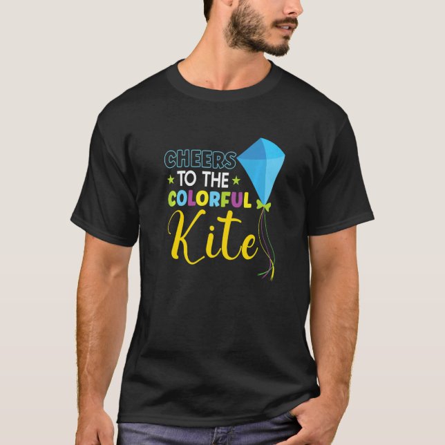 Kite Flying Kite Fan For Fite Flying   2 T-Shirt (Vorderseite)