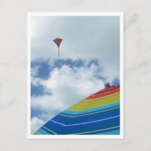 Kite Postcard Postkarte