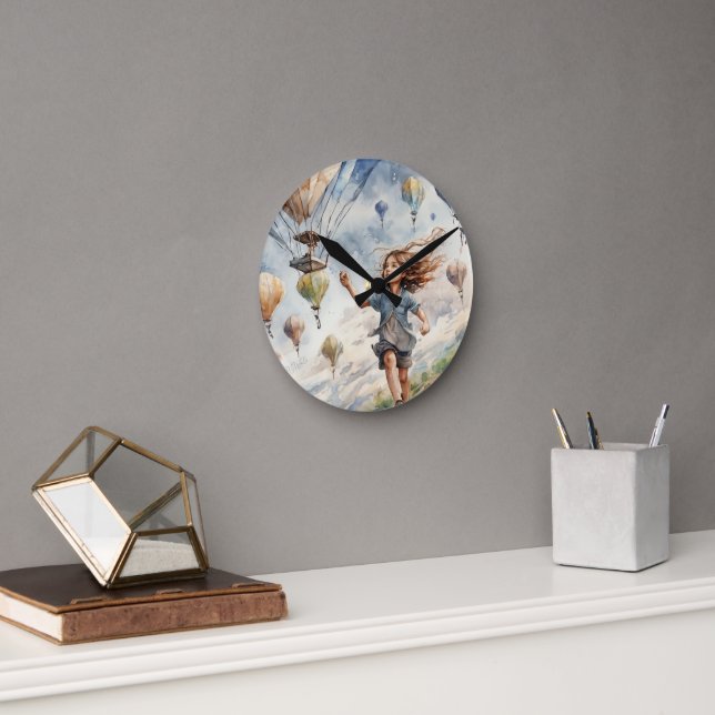 Kite Runde Wanduhr (Büro)