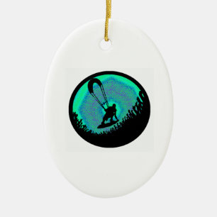 KITEBOARD EREIGNIS-HORIZONTE KERAMIK ORNAMENT