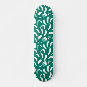 Kiteboarding Aquamarin Blue Watersport Pattern Des Skateboard