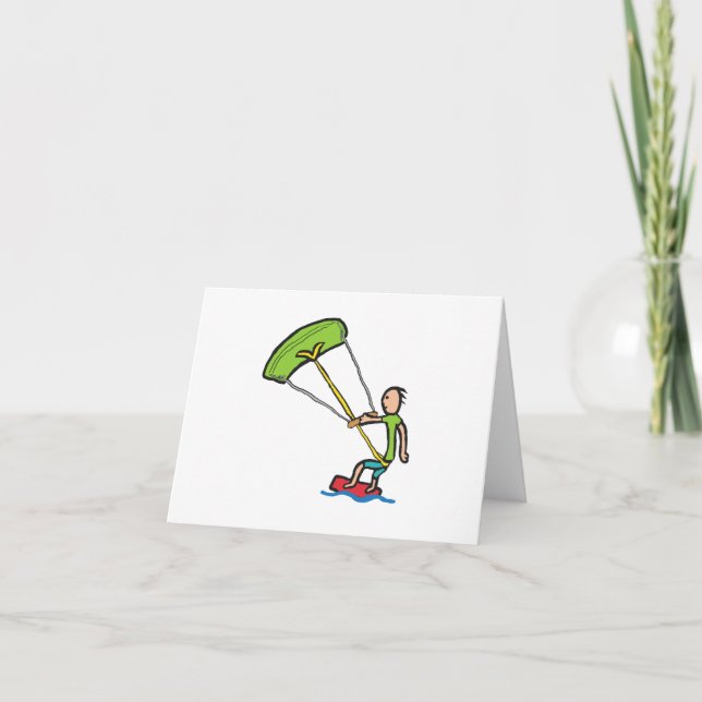 Kiteboarding Karte (Vorderseite)