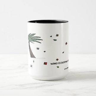 Kiteboarding/kitesurfing - Der Wind ist überall Tasse