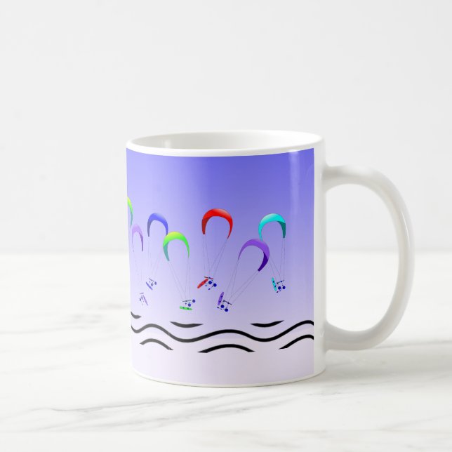 Kiteboarding Kitesurfing Tasse (Rechts)